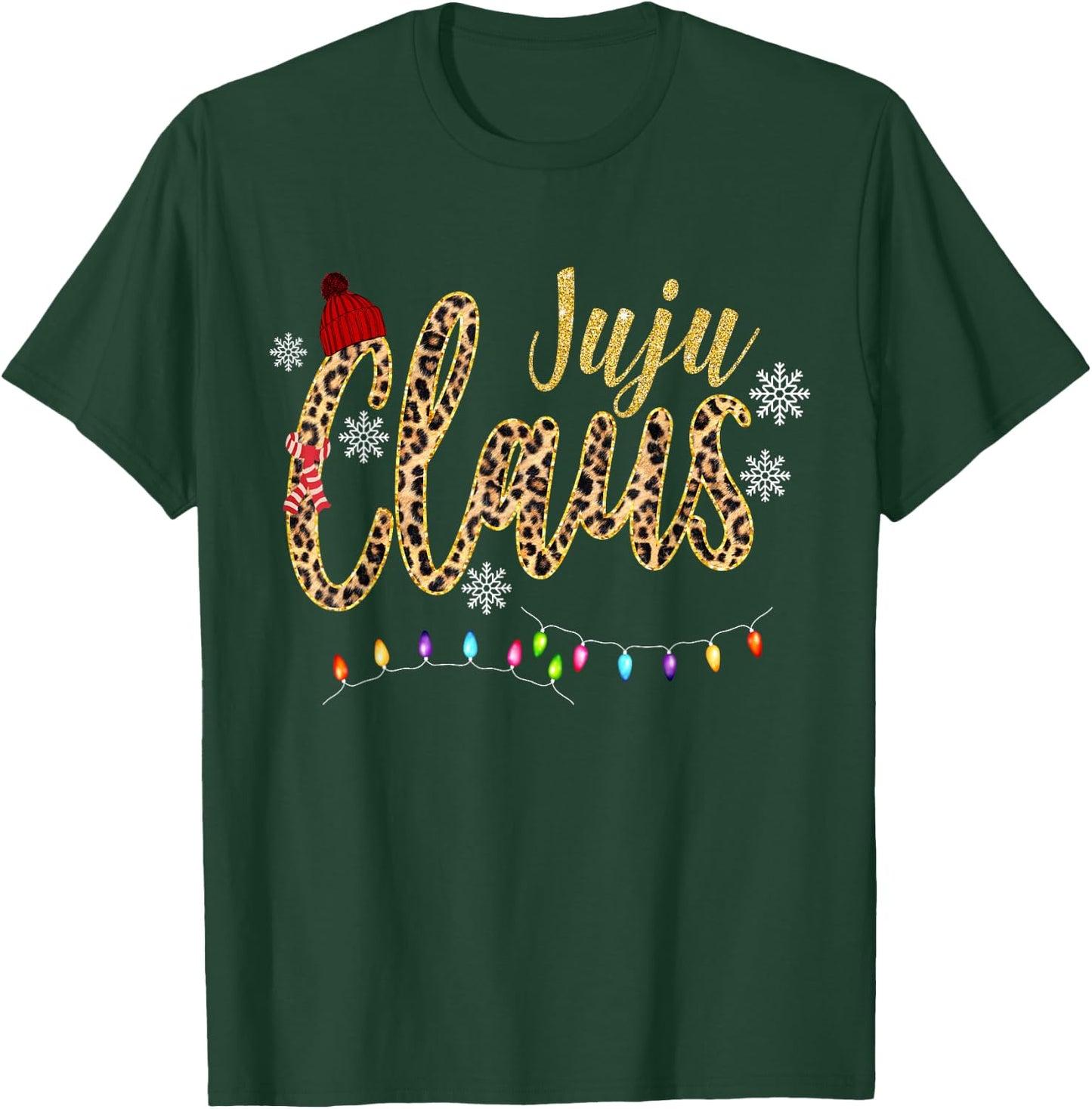 Juju Claus - Christmas gift T-Shirt - T-Shirt | Forest