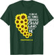 All Things Christ Sunflower Heart Bible Verses Gift Women T-Shirt - T-Shirt | Forest