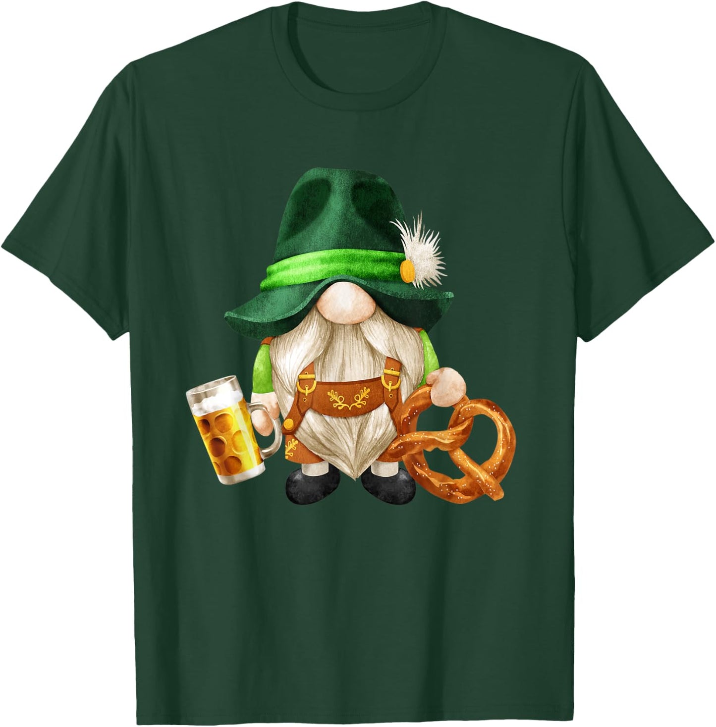 German Family Group Halloween Costumes Octoberfest Gnome T-Shirt - T-Shirt | Forest