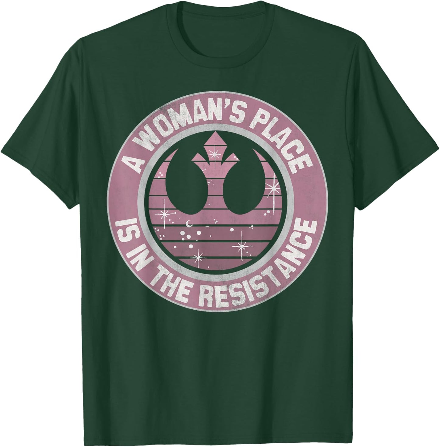 Star Wars Resistance Galaxy Crest T-Shirt - T-Shirt | Forest