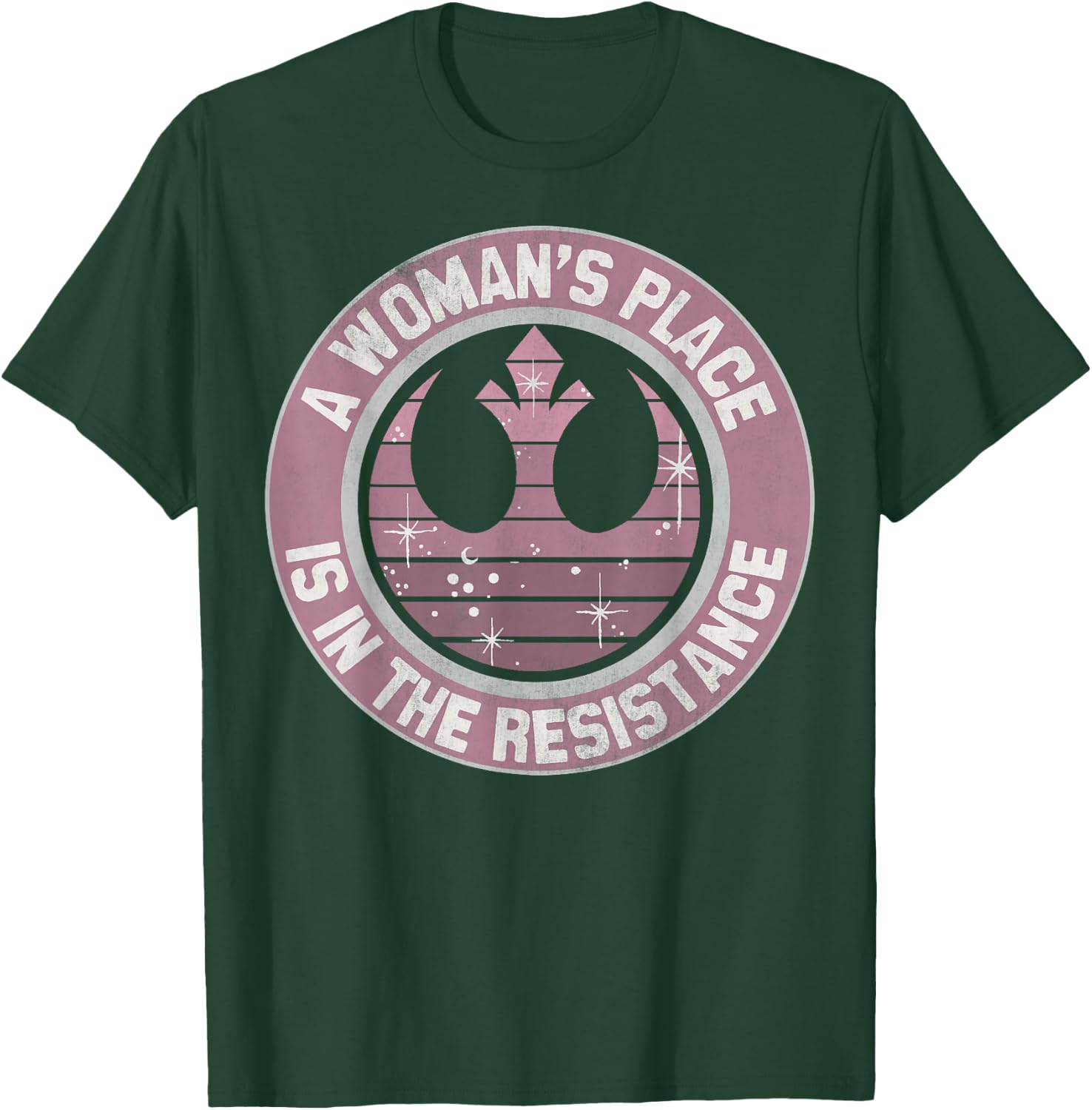 Star Wars Resistance Galaxy Crest T-Shirt - T-Shirt | Forest