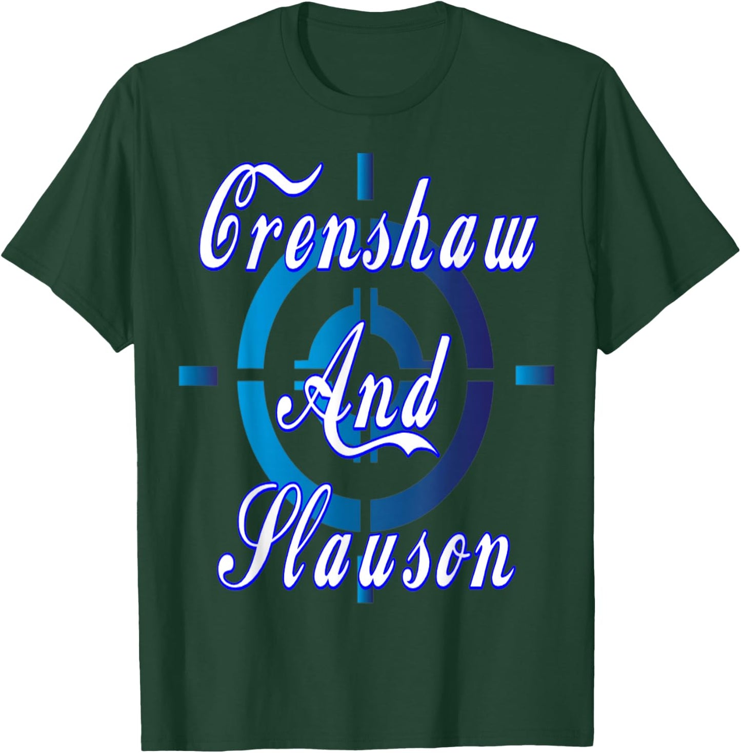 Crenshaw And Slauson Hustle Shirt T-Shirt - T-Shirt | Forest