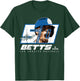 Mookie Betts - Silhouette Los Angeles MLBPA T-Shirt - T-Shirt | Forest