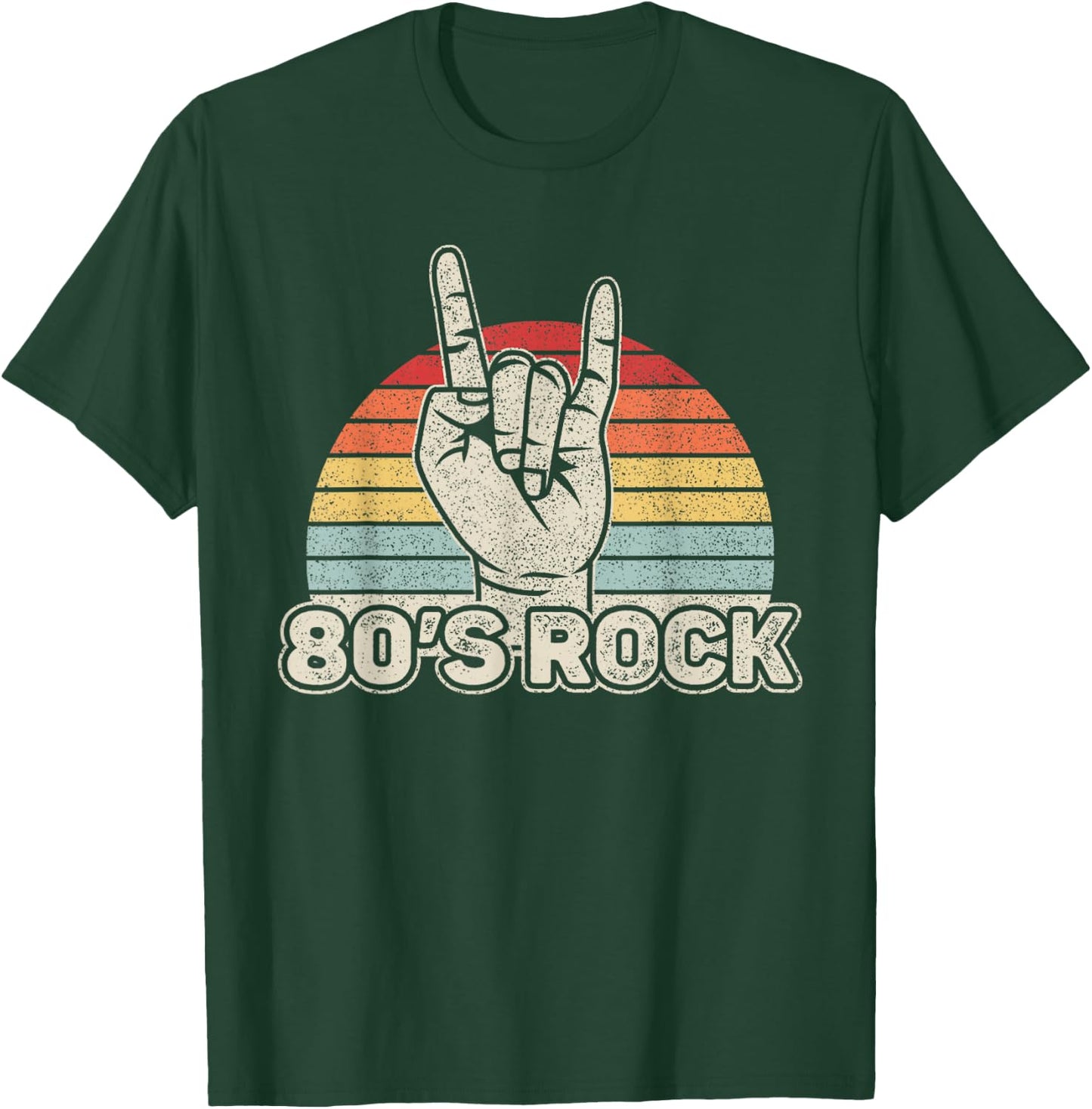 Vintage Retro 80's Rock Band T-Shirt - T-Shirt | Forest