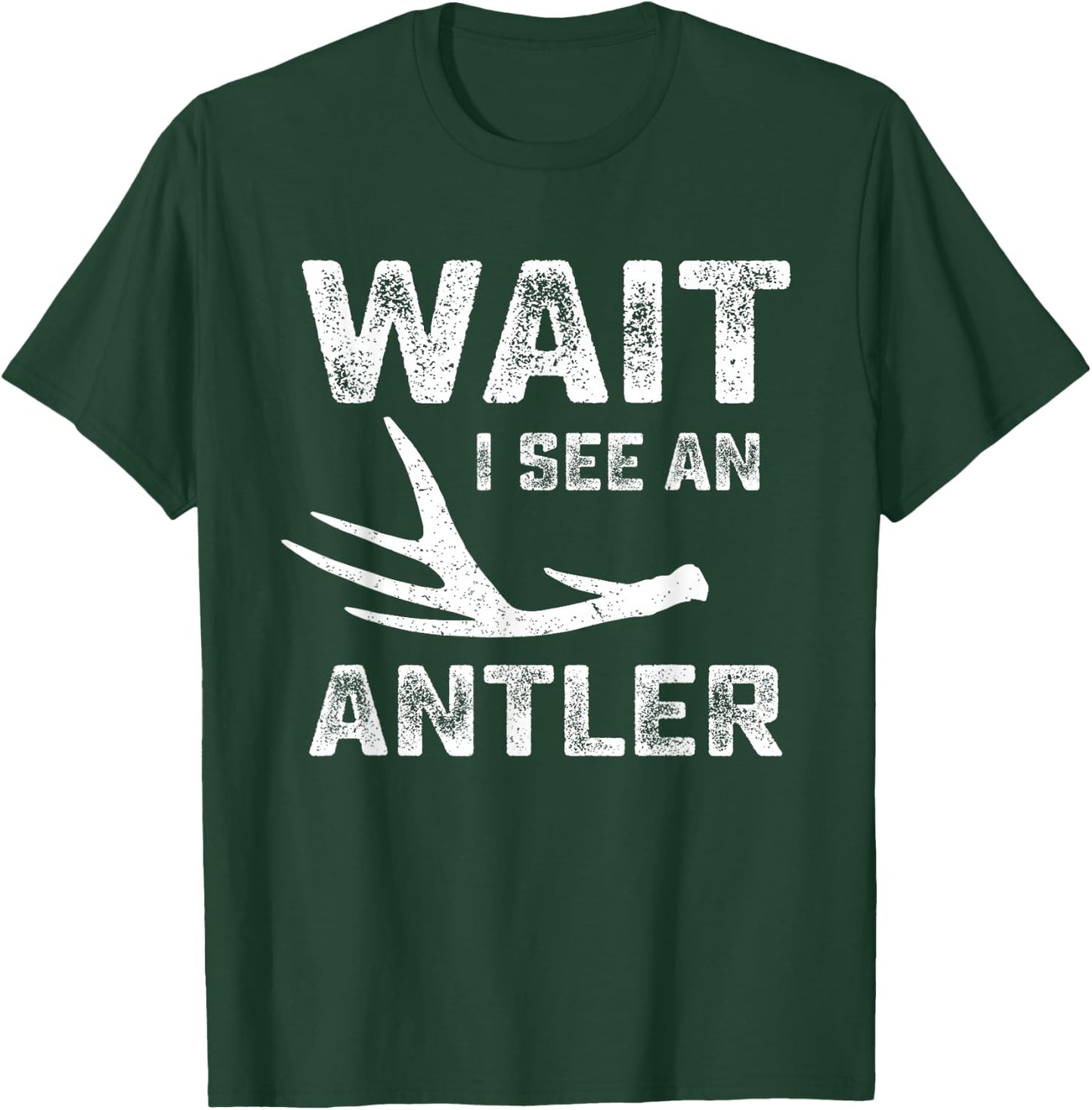Elk & deer shed antler Hunters graphic- hunting outdoor T-Shirt - T-Shirt | Forest