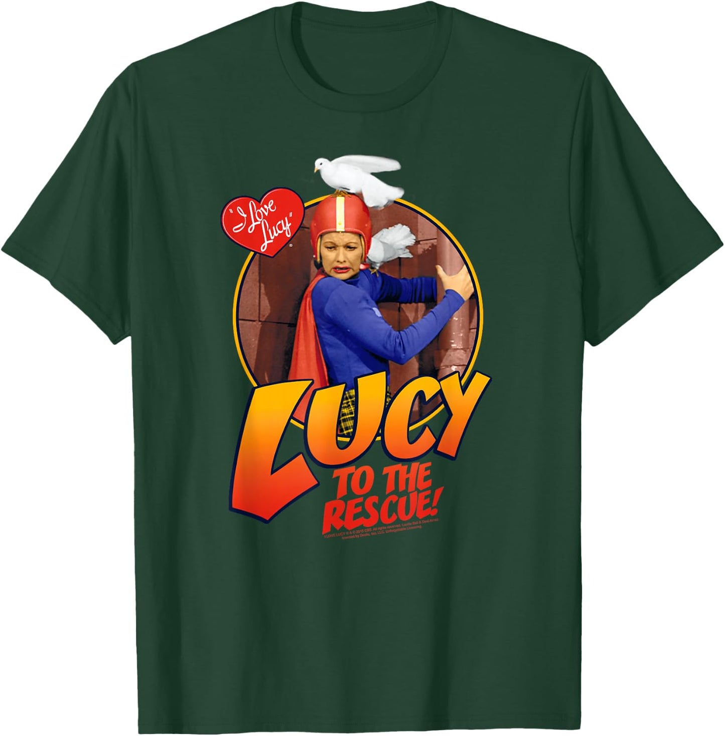 I Love Lucy To The Rescue T-Shirt - T-Shirt | Forest