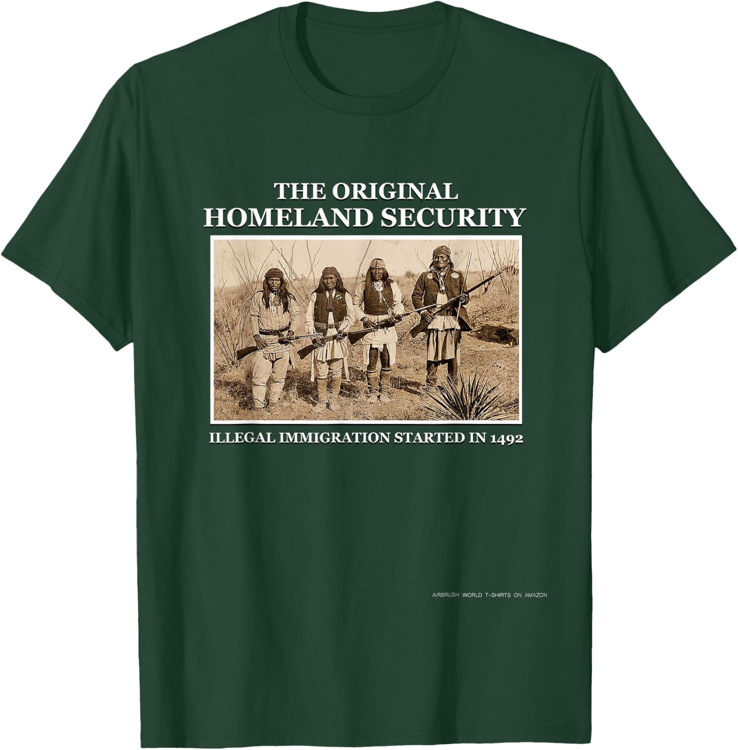 The Original Homeland Security Immigration T-Shirt - T-Shirt | Forest