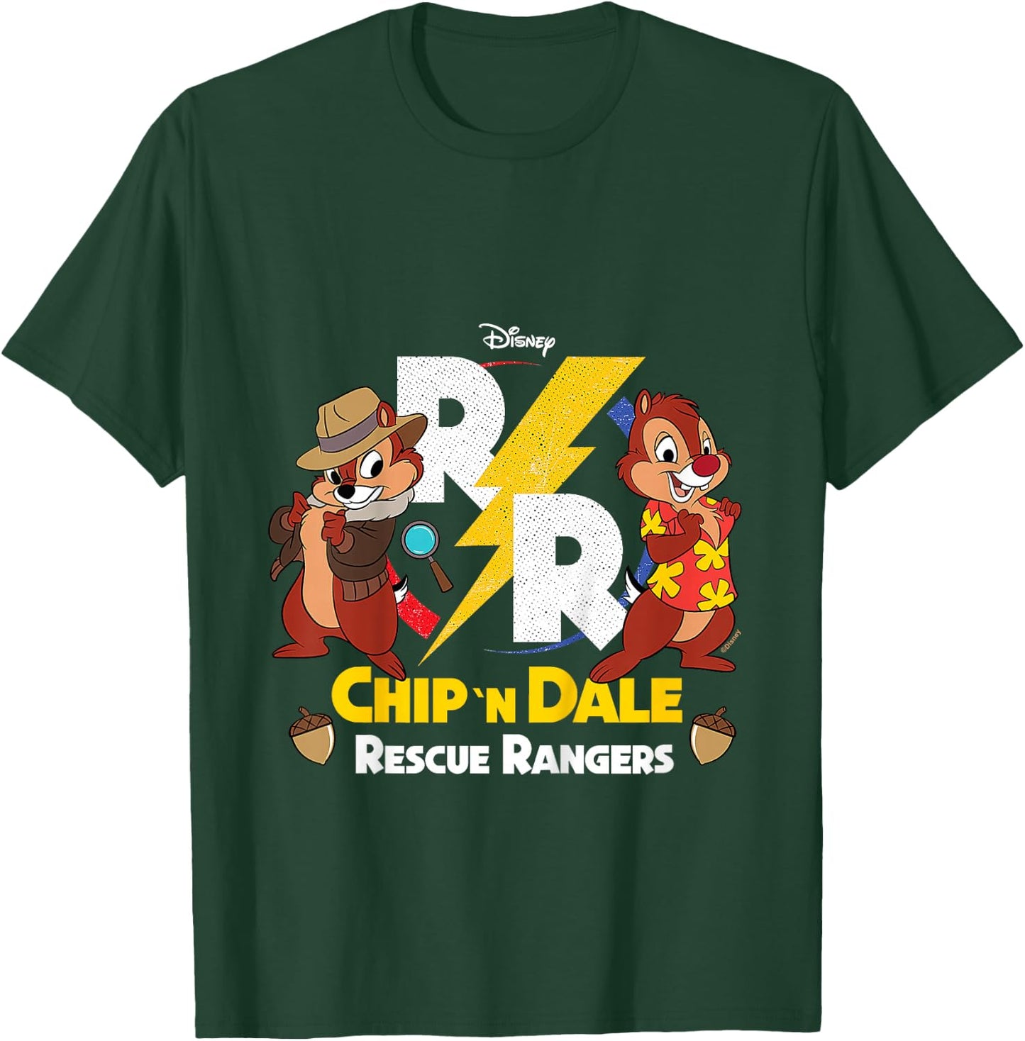 Kids Chip 'N Dale Rescue Rangers - Rescue Rangers Logo T-Shirt - T-Shirt | Forest