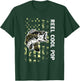 Father's Day Reel Cool Pop Fish Camouflage American Flag T-Shirt - T-Shirt | Forest
