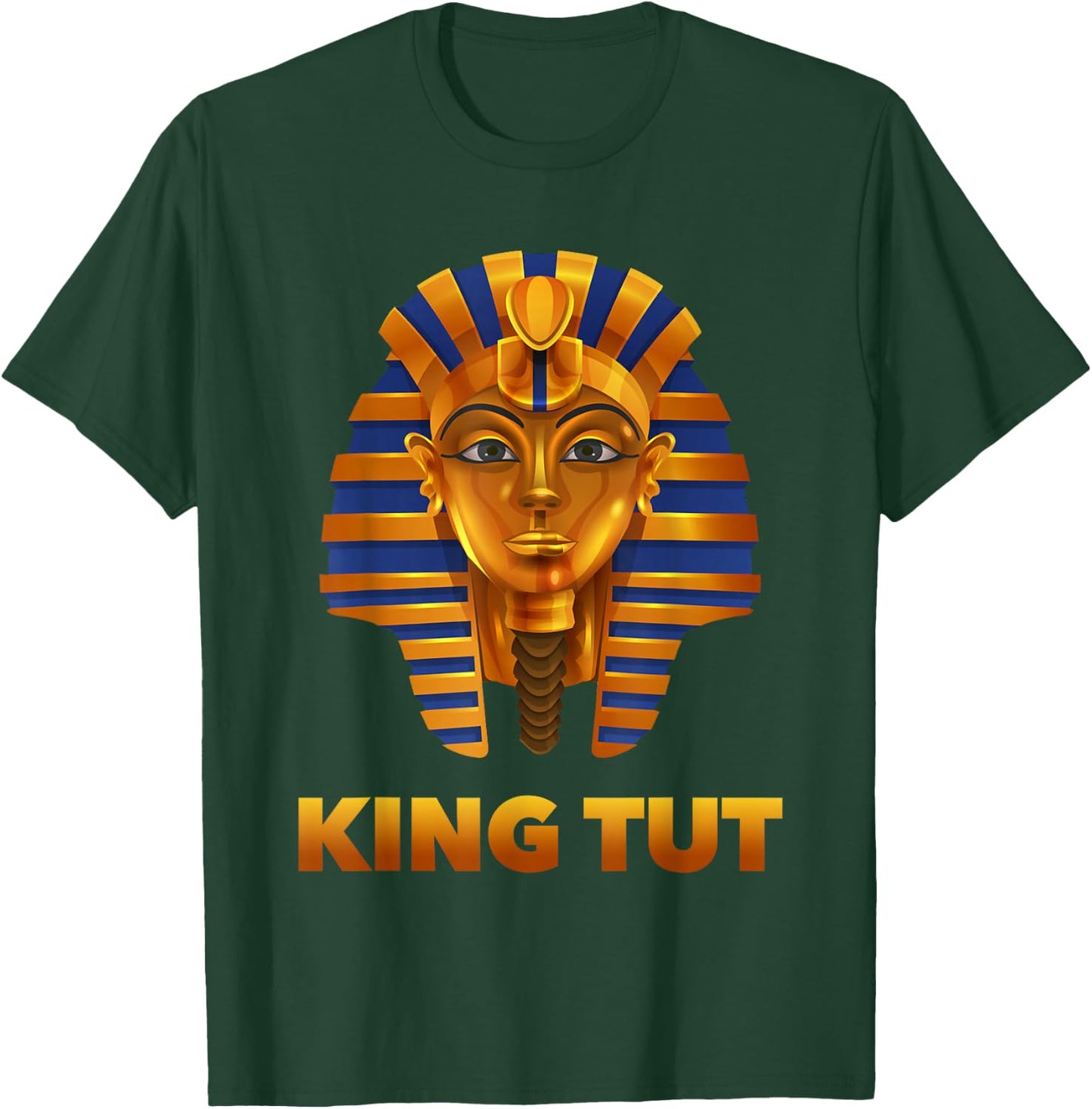 #1 The Egyptian Pharaoh King Tut Mask , Tutankhamun T-Shirt - T-Shirt | Forest