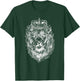 Lion with crown, hand-drawn T-Shirt - T-Shirt | Forest