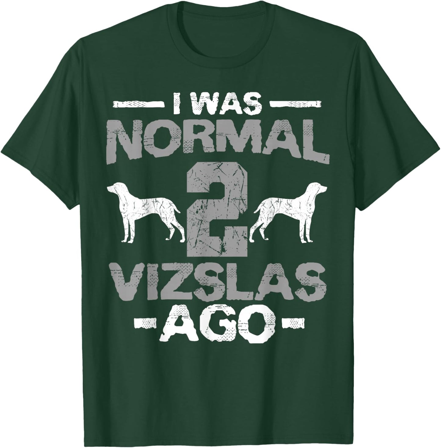 Vizsla Hungarian Sport Hunting Dogs Breeders Veterinarian T-Shirt - T-Shirt | Forest