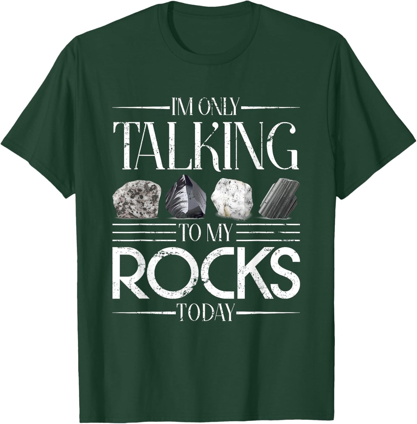 Rock Collector Funny Geologist Gift Science Geology T-Shirt - T-Shirt | Forest