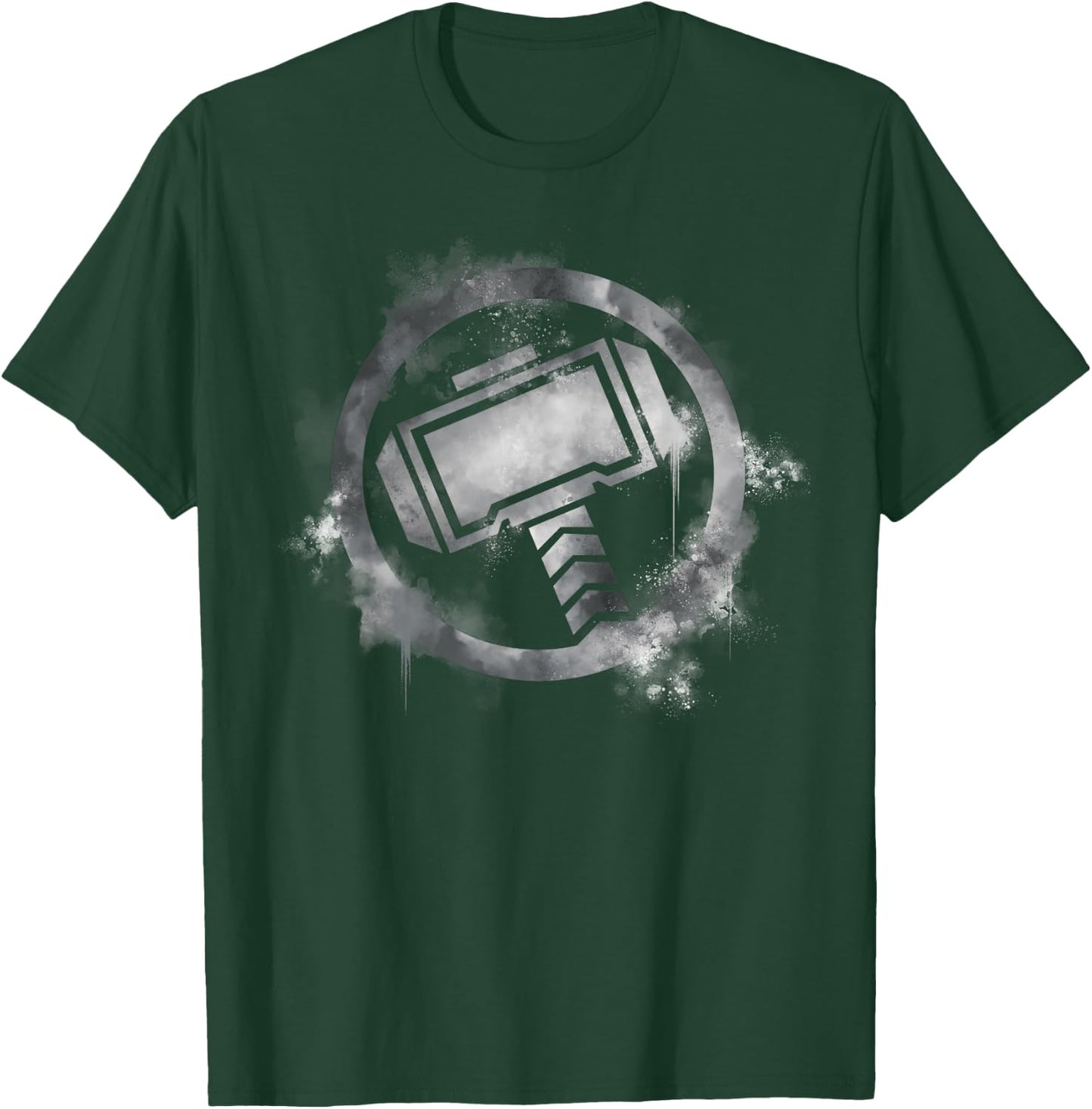 Marvel Avengers Endgame Thor Spray Paint Logo T-Shirt - T-Shirt | Forest