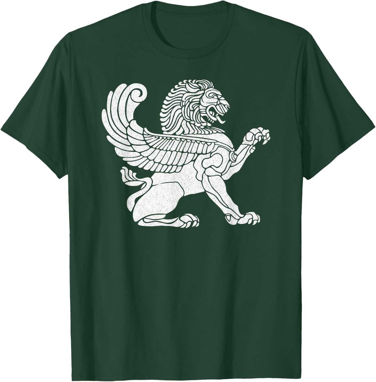 Persian Lion Iranian Iran Persia Symbolism Icons T-Shirt - T-Shirt | Forest