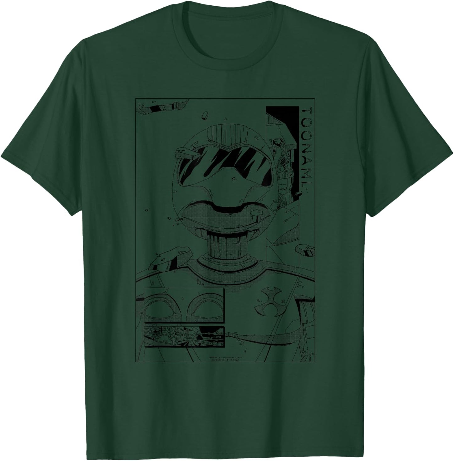 Adult Swim Toonami T.O.M. Rubble T-Shirt - T-Shirt | Forest