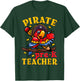 Pirate Pre-K Teacher Preschool Halloween Women Kids T-Shirt - T-Shirt | Forest