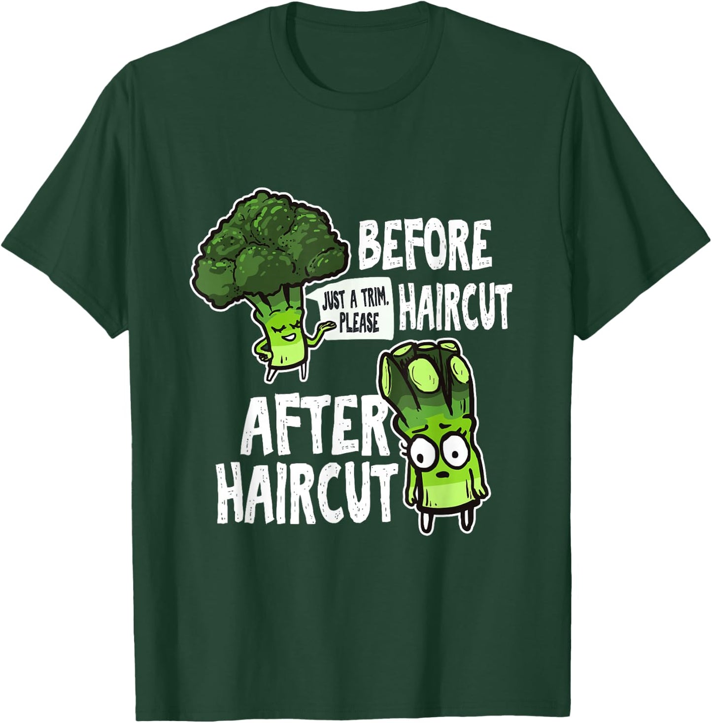 Funny Haircut Hair Cutting Gift Hairdresser Meme T-Shirt - T-Shirt | Forest
