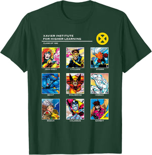 Marvel X-Men Xavier Institute 90s T-Shirt - T-Shirt | Forest