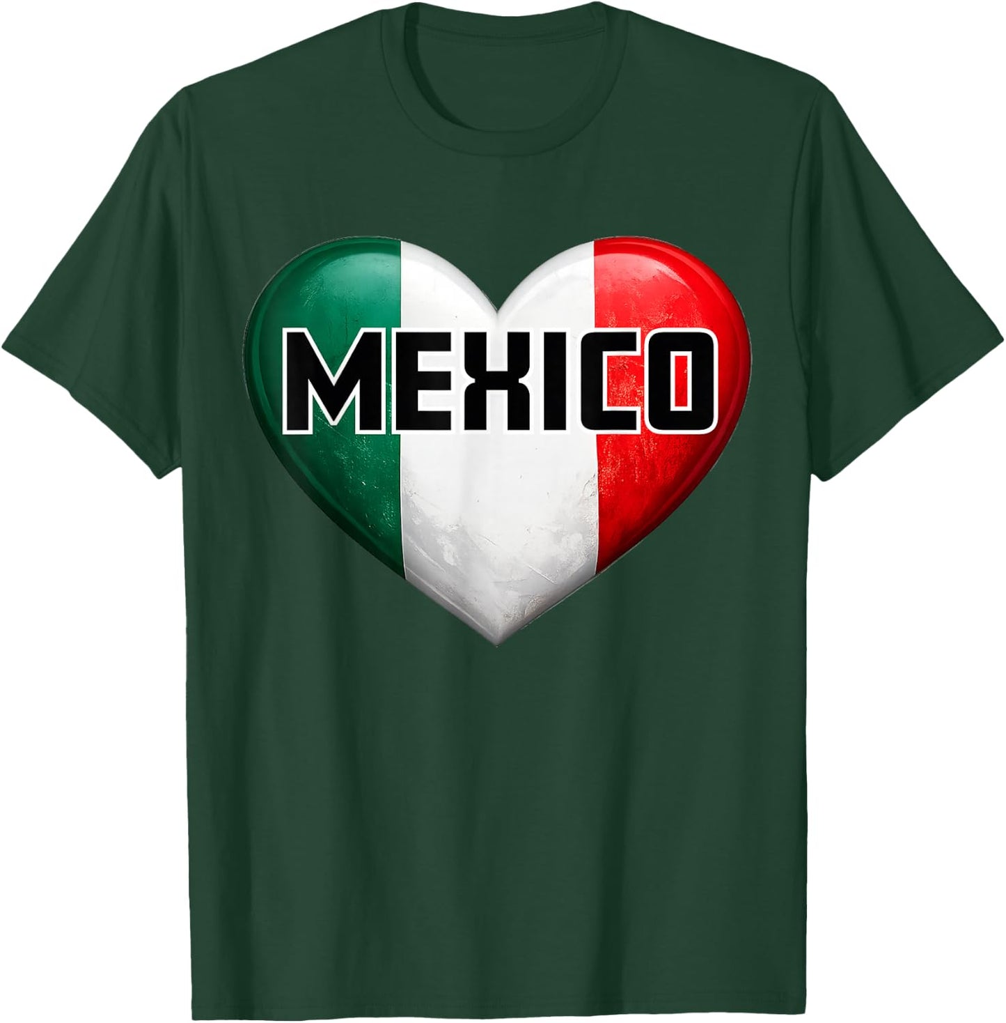Soccer Football - World Cup 2026 Mexico T-Shirt - T-Shirt | Forest