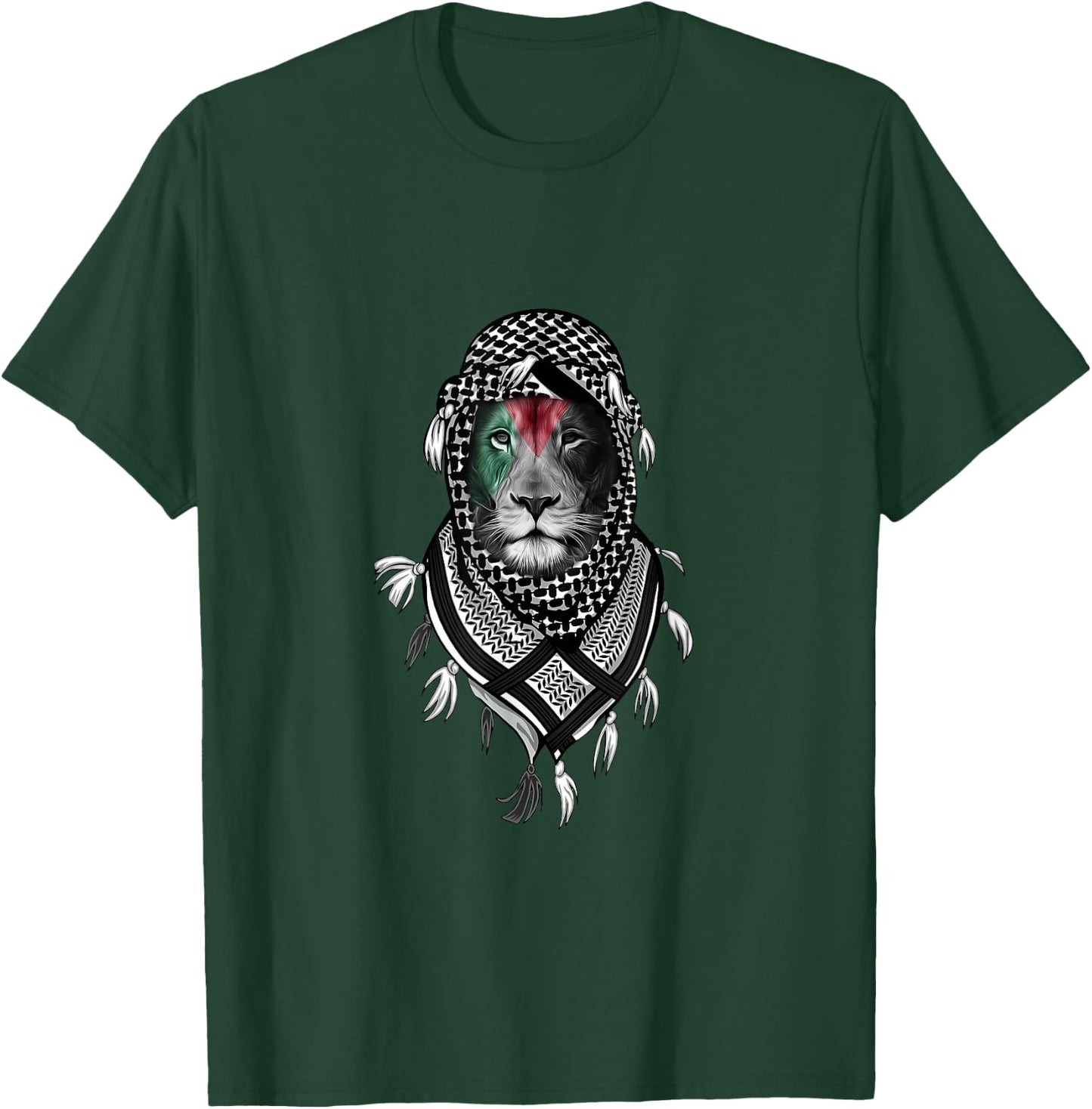 Free palestine, Palestinian lion T-Shirt - T-Shirt | Forest