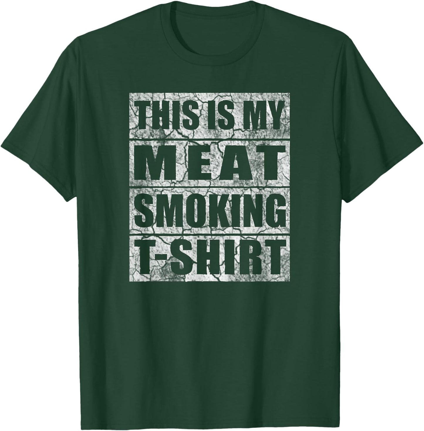 BBQ Smoker - Vintage Smoking Bar-B-Que Fan T-Shirt - T-Shirt | Forest