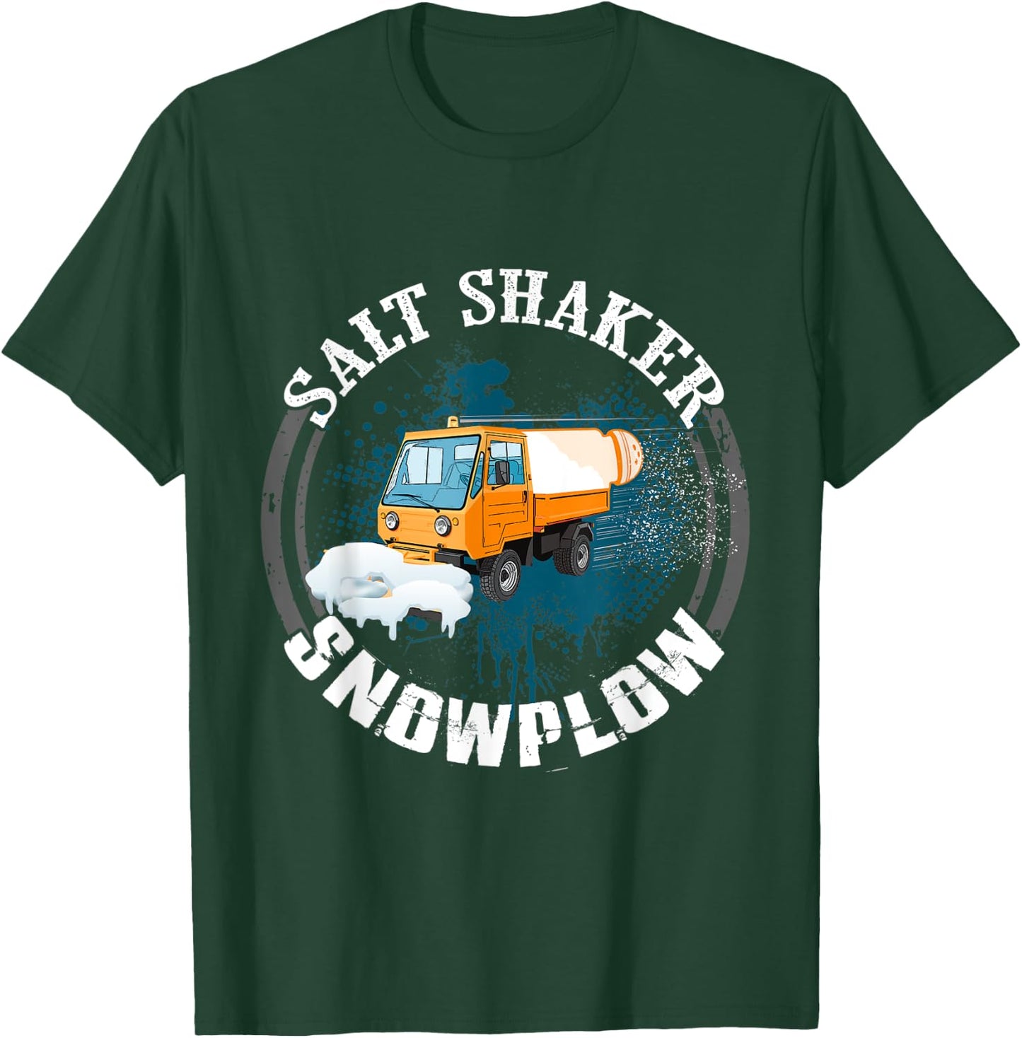 Salt Shaker CB Talk Truck Driver T-Shirt - T-Shirt | Forest