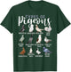 Types of Pigeons Shirt Bird Lover Homing Pigeon Racing T-Shirt - T-Shirt | Forest