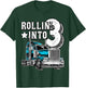 Rollin into 3 Big Rig Semi-Trailer Truck 3rd Birthday Gift T-Shirt - T-Shirt | Forest