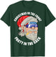 Christmas in the Front Party in the Back US Mullet Santa T-Shirt - T-Shirt | Forest