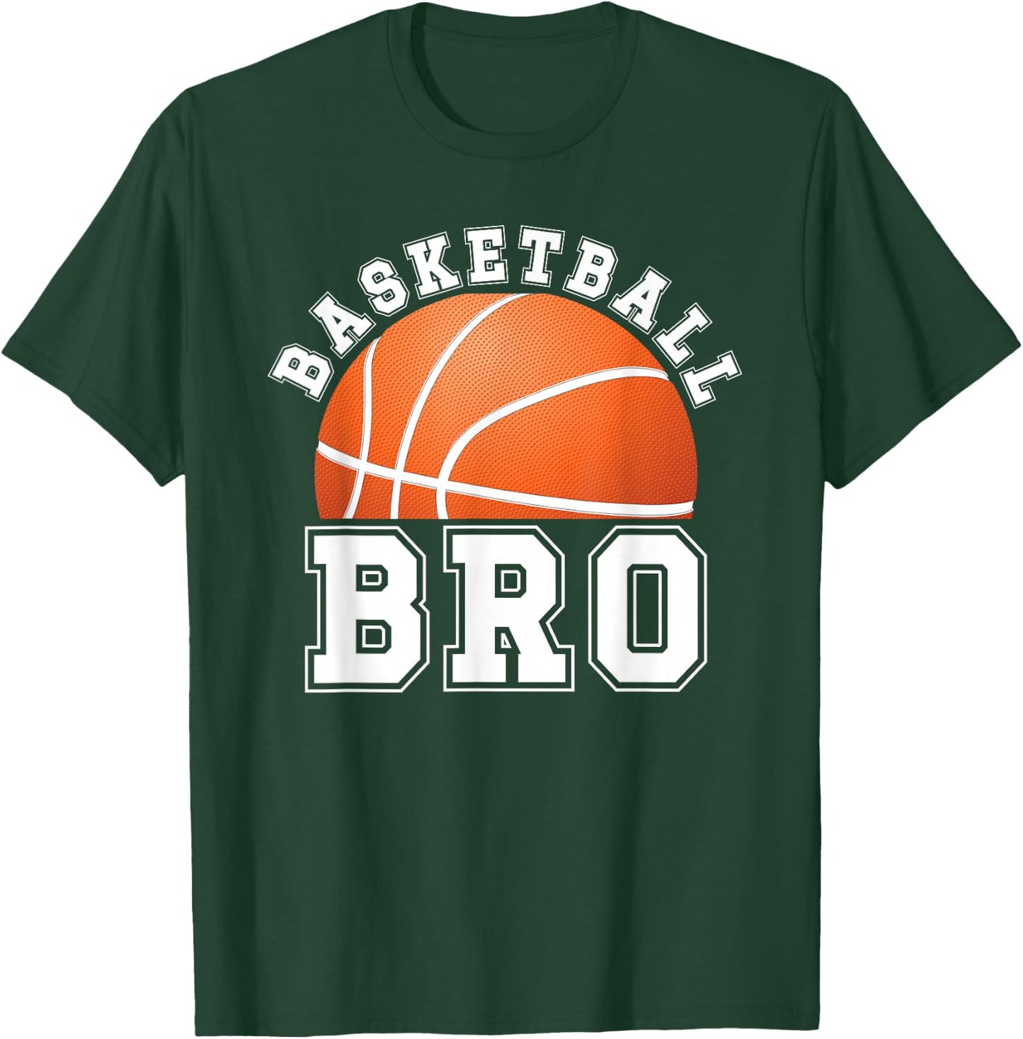 Basketball Brother Of A Basketball Player Bro T-Shirt - T-Shirt | Forest