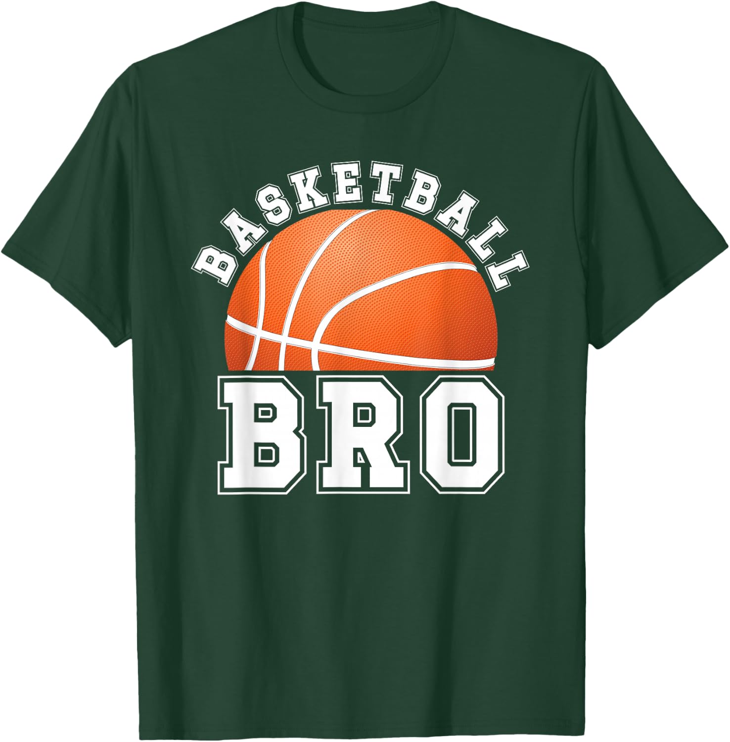 Basketball Brother Of A Basketball Player Bro T-Shirt - T-Shirt | Forest