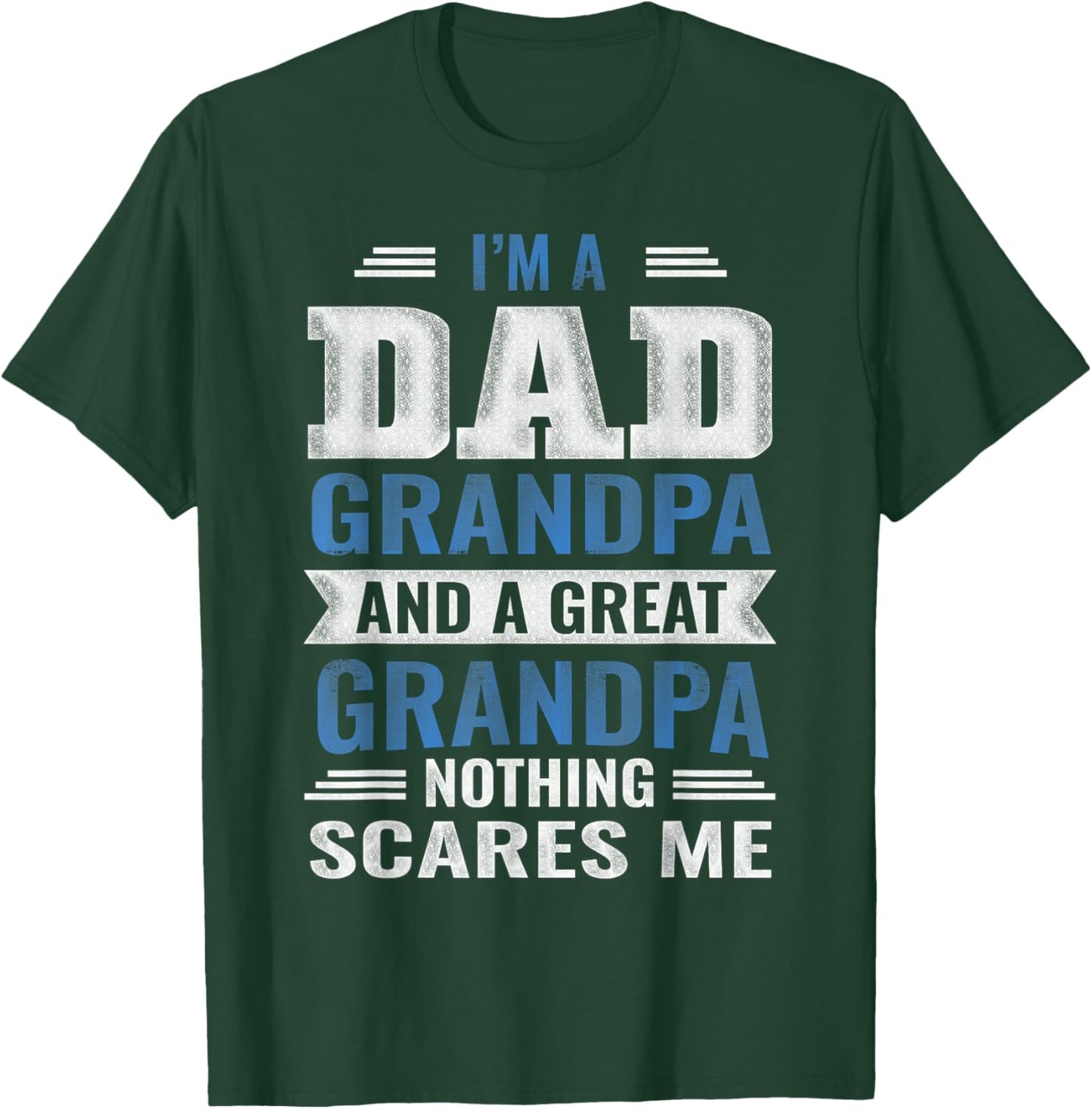 Grandpa Father's Day Gift Grandfathers T-Shirt - T-Shirt | Forest