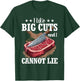 Funny Butcher Slaughter Meat Cutter Design Meat Lover Bbq T-Shirt - T-Shirt | Forest