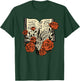 Books make me happy you not so much Funny Book Nerd Skeleton T-Shirt - T-Shirt | Forest