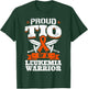 Proud Tio Of A Leukemia Warrior Uncle Awareness Blood Cancer T-Shirt - T-Shirt | Forest