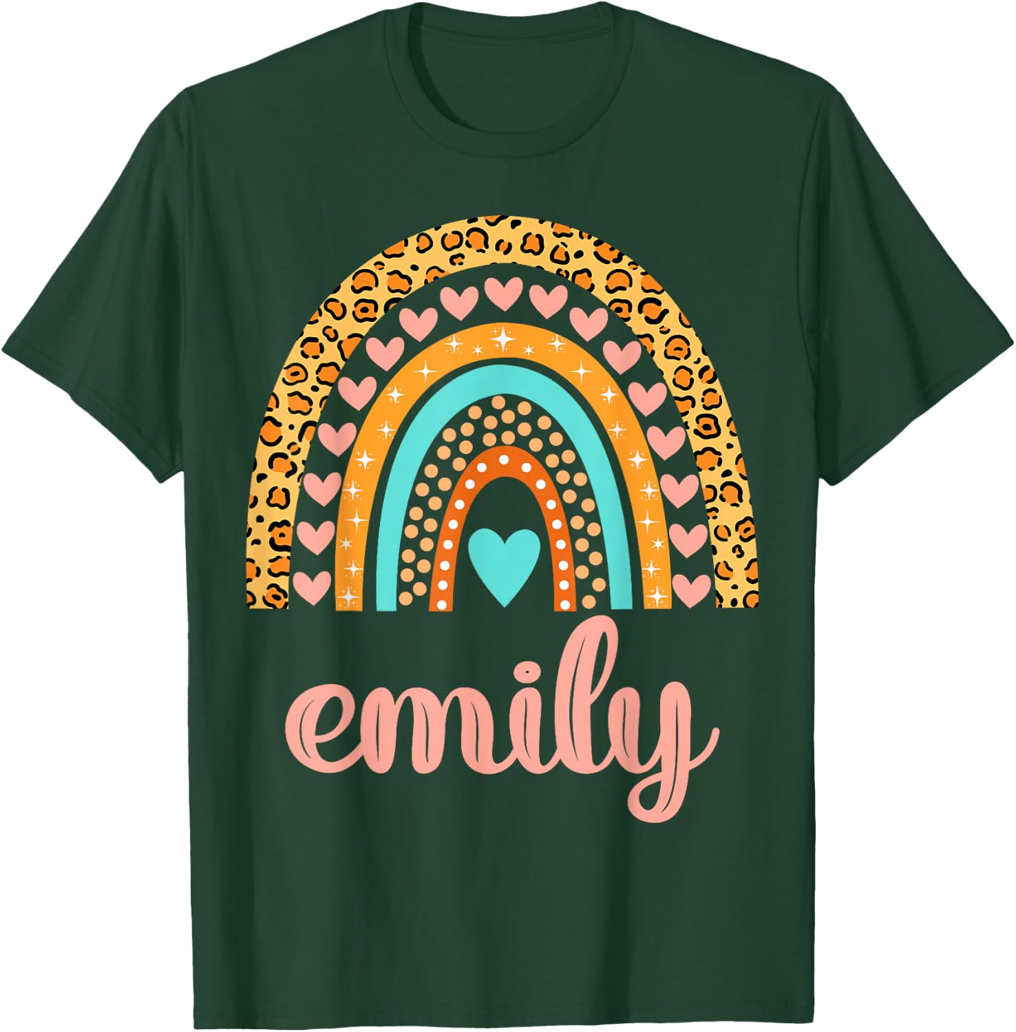 Emily Emily Name Birthday Shirt Gift T-Shirt - T-Shirt | Forest