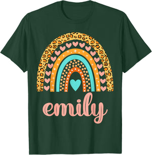 Emily Emily Name Birthday Shirt Gift T-Shirt - T-Shirt | Forest
