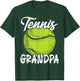 Tennis Grandpa Men Family Matching Set Tennis Ball Player T-Shirt - T-Shirt | Forest