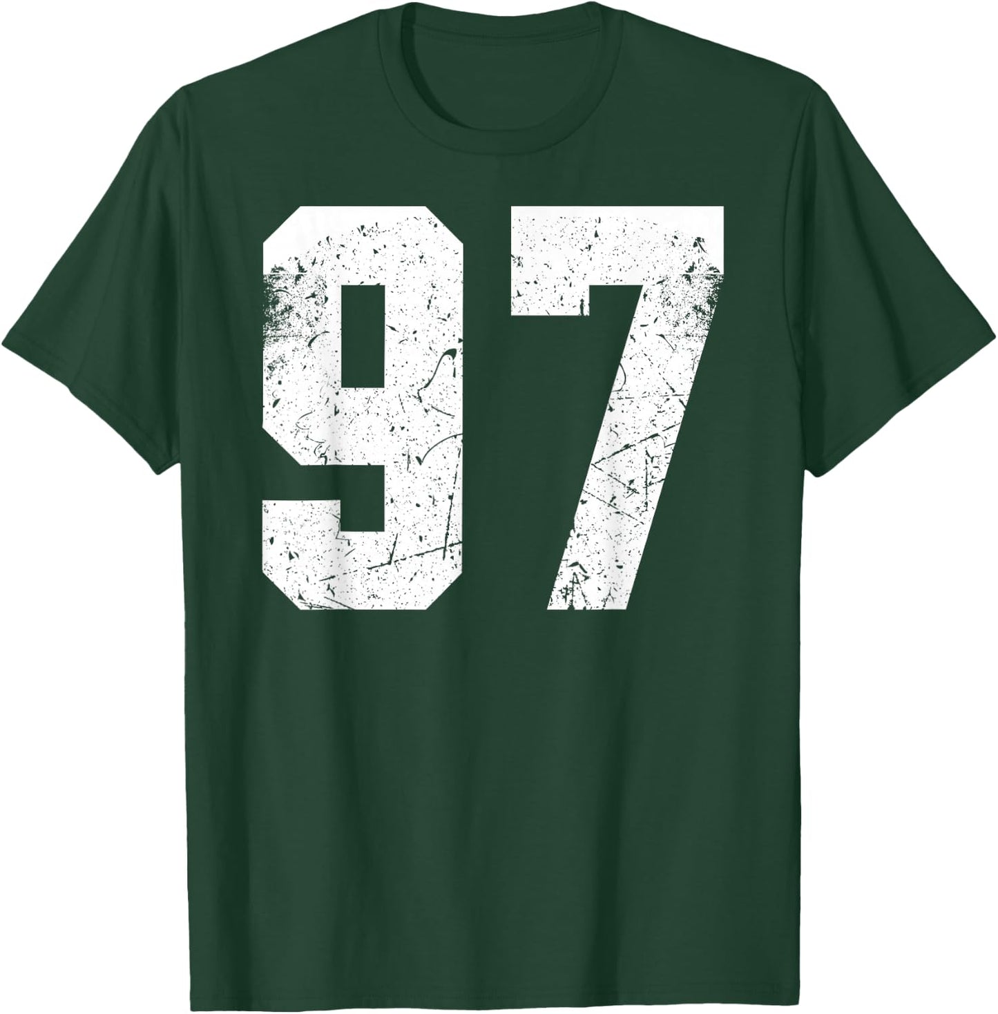 Number 52 Blue Sports Team T-Shirt - T-Shirt | Forest