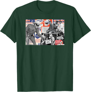 The Lone Ranger Frontier Legends Collage T-Shirt - T-Shirt | Forest