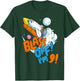 Blast Off I'm 9! Kids 9th Birthday Outer Space Rocket Ship T-Shirt - T-Shirt | Forest