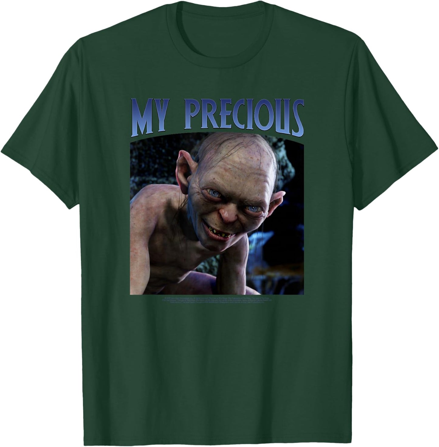 Lord of The Rings Gollum My Precious Poster T-Shirt - T-Shirt | Forest