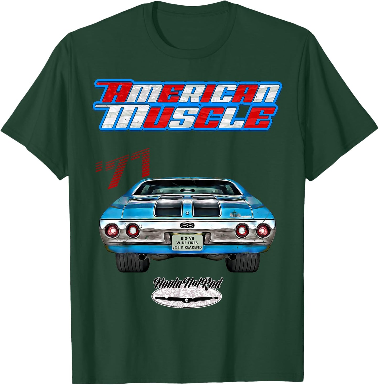 1971 Chevelle,Muscle Car,SS454,SS427,SS396,Hotrod,drag race T-Shirt - T-Shirt | Forest