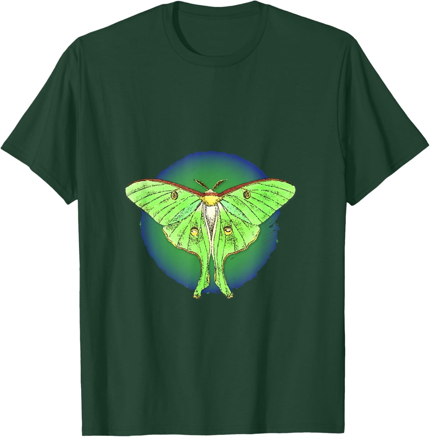Luna Moth flying insects T-Shirt - T-Shirt | Forest