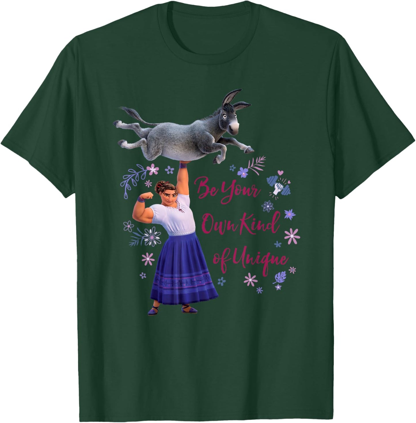 Disney Encanto Luisa Madrigal Be Your Own Kind of Unique T-Shirt - T-Shirt | Forest