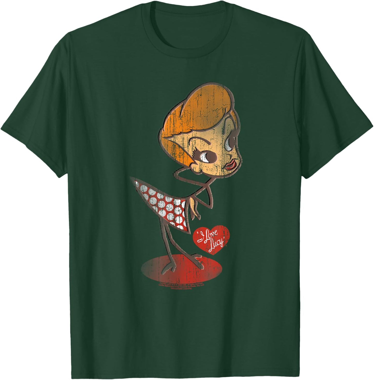 I Love Lucy Vintage Doll T-Shirt - T-Shirt | Forest