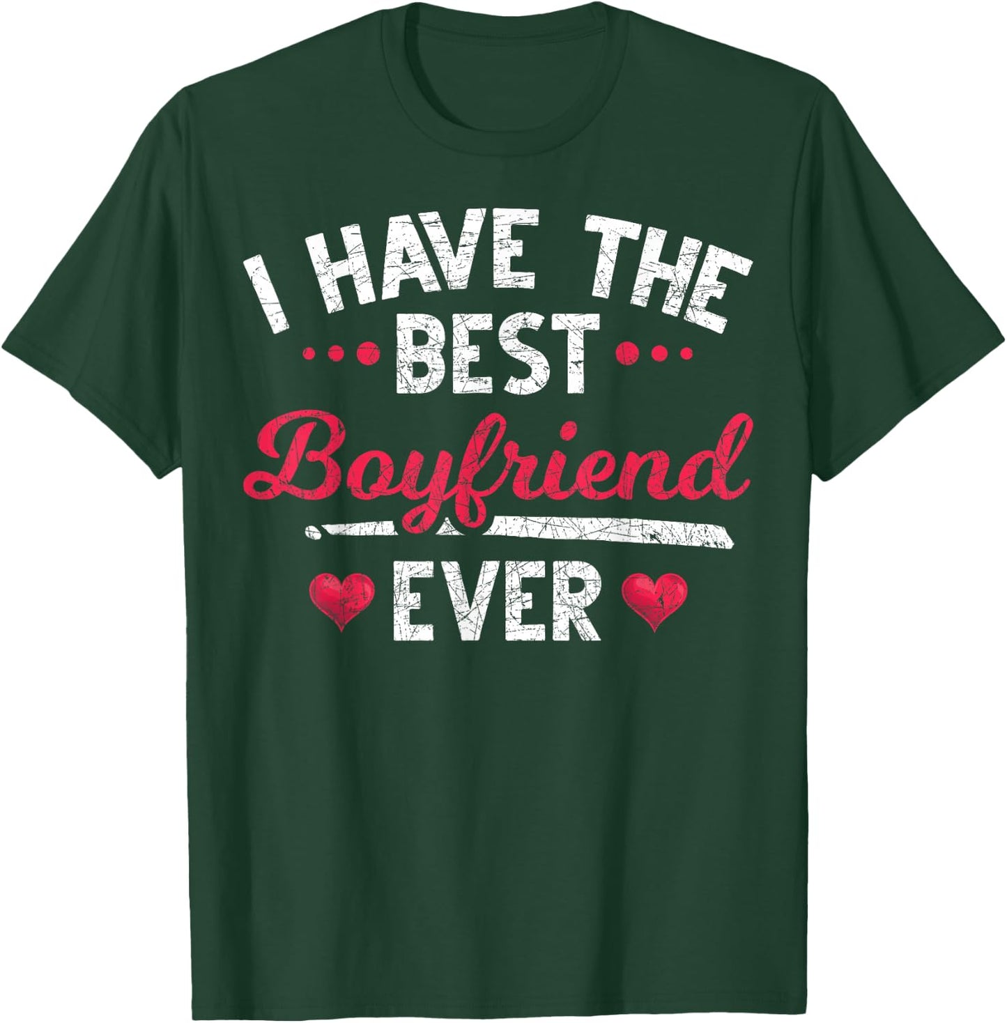 Ich haben den besten Freund aller Zeiten Heart Girlfriend T-Shirt - T-Shirt | Forest