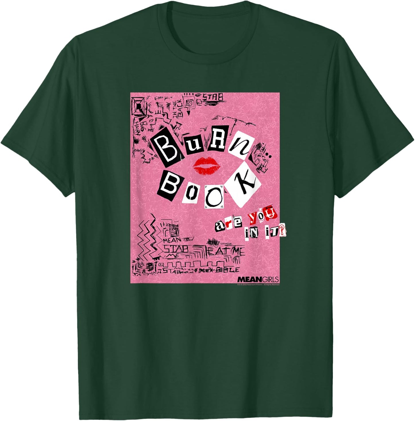 Mean Girls Burn Book T-Shirt - T-Shirt | Forest
