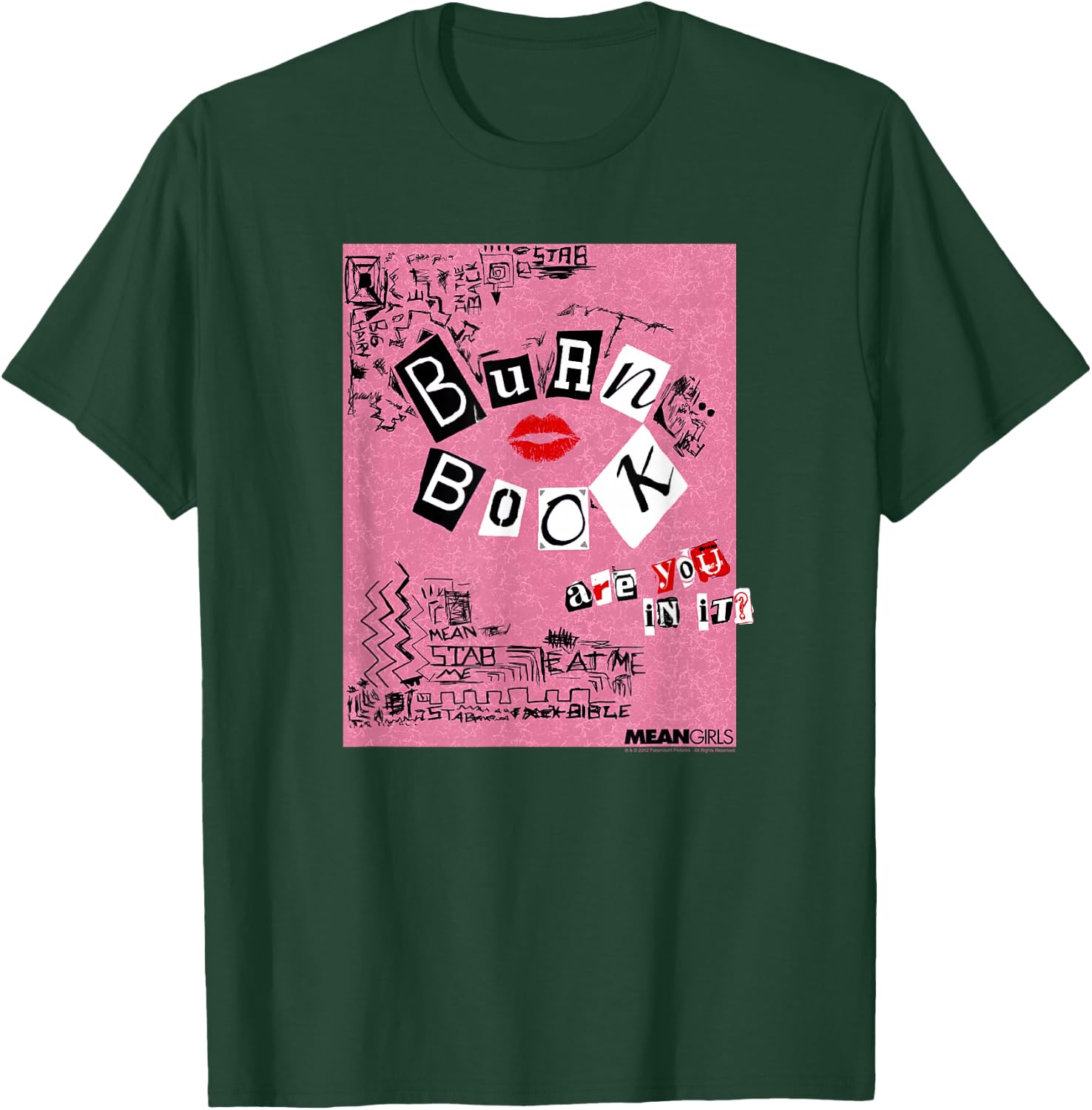 Mean Girls Burn Book T-Shirt - T-Shirt | Forest